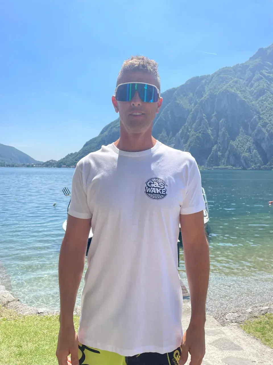 GasWake Classic White Tee